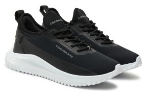 Calvin Klein Γυναικείο Sneaker Eva Runner Sock Hitech YW0YW01665 0GM Μαύρο
