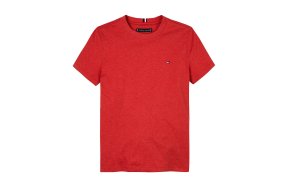 Tommy Hilfiger Παιδικό T-Shirt Για Αγόρια KB0KB06879 TTM Κόκκινο