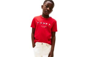 Tommy Hilfiger Παιδικό T-Shirt Για Αγόρια KB0KB09532 XLG Κόκκινο