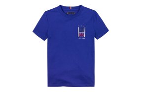 Tommy Hilfiger Παιδικό T-Shirt Για Αγόρια KB0KB09536 D03 Μπλε
