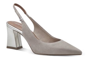 Tamaris Δερμάτινη Γόβα 1-29633-44 221 Grey Comb