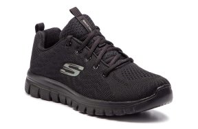 Skechers Get Connected 12615/BBK Μαύρο