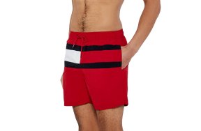 Tommy Hilfiger Ανδρικό Μαγιό UM0UM03474 XLD Κόκκινο