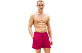 Tommy Hilfiger Ανδρικό Μαγιό UM0UM03477 TLI Φούξια