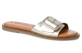 Tamaris Δερμάτινο Flat 1-27105-42 933 Light Gold
