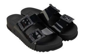 Zaxy Partner New Ad 18954-BF082 Black Glitter Buckle