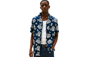 Tommy Hilfiger Ανδρικό Πουκάμισο DM0DM21351 C1G Μπλε