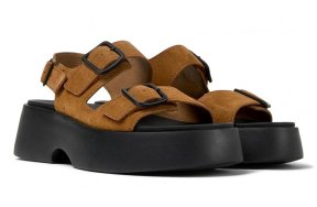 Camper Tasha K201712-003 Brown Nubuck