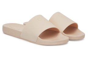Calvin Klein Γυναικεία Παντόφλα Slide Monogram YW0YW01715 VIC Ροζ 
