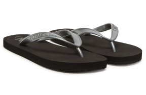 Calvin Klein Σαγιονάρα Beach Sandal Monologo Tpu YW0YW01719 00T Ασημί