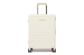 Tommy Hilfiger Th Cabin Size Suitcase AW0AW17829 Z00 Εκρού