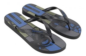 Ipanema Ανδρική Σαγιονάρα Tropical II Ad 83625-AY833 Black/Blue/Green