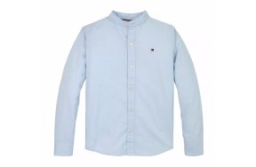 Tommy Hilfiger Παιδικό Πουκάμισο KB0KB09557 C1O Γαλάζιο