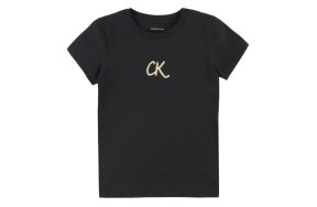 Calvin Klein Παιδικό T-Shirt Για Κορίτσια IG0IG02972 BEH Μαύρο