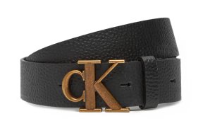Calvin Klein Ανδρική Δερμάτινη Ζώνη 3.5 LV04G7025G WC5 Μαύρο
