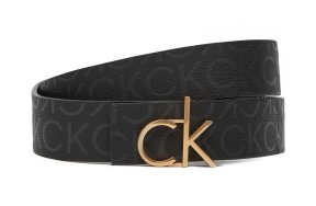 Calvin Klein Γυναικεία Δερμάτινη Reversible Ζώνη LV04F7038G UB1 Μαύρο