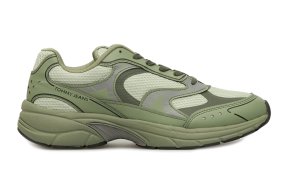 Tommy Hilfiger Ανδρικό Sneaker EM0EM01594 MR6 Πράσινο