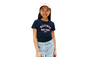 Tommy Hilfiger Παιδικό T-Shirt Για Κορίτσια KG0KG08813 C1G Μπλε