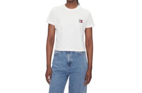 Tommy Hilfiger Γυναικείο T-Shirt DW0DW21423 YBH Λευκό