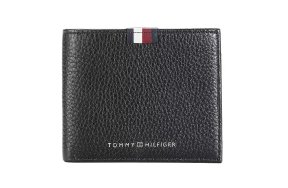 Tommy Hilfiger Μικρό Ανδρικό Πορτοφόλι AM0AM13342 BDS Μαύρο