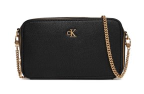Calvin Klein Γυναικείο Minimal Mono Camera Bag LV04K1086G UB1 Μαύρο
