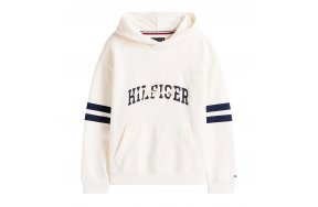 Tommy Hilfiger Kids Παιδικό Φούτερ Για Αγόρια KB0KB09742 YA8 Μπεζ