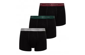 Tommy Hilfiger 3Pairs Trunk UM0UM03411 0R4 Μαύρο