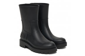 Calvin Klein Γυναικεία Γαλότσα Mid Rainboot YW0YW02004 BEH Μαύρο