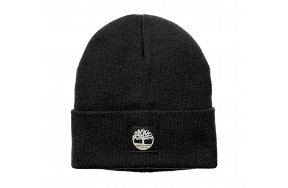 Timberland Σκούφος ribbed με logo patch TB0A65JA0011 Μαύρο