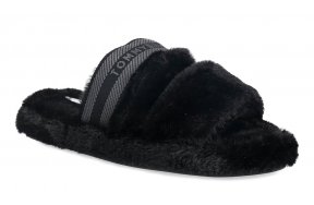 Tommy Hilfiger Γυναικείες Παντόφλες Σπιτιού FW0FW08854 BDS Μαύρο