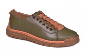 Apostolidis Shoes Δερμάτινο Παπούτσι F300 Πράσινο