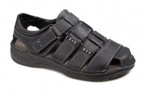 Apostolidis Shoes Ανδρικό Πέδιλο A88 Μαύρο