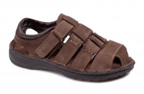 Apostolidis Shoes Ανδρικό Πέδιλο A88 Καφέ