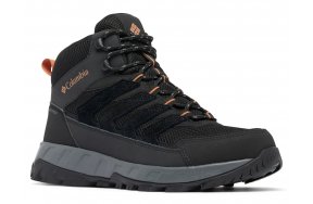 Columbia Μποτάκι Πεζοπορίας Strata Trail™ Mid WP Boot 2076861 010 Μαύρο