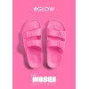 FREEDOM MOSES Ανατομικές Παντόφλες Glow Φουξια