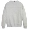 Tommy Hilfiger 1985 Varsity Sweatshirt KB0KB08301 PIN New Light Grey Heather
