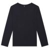 Tommy Hilfiger Boys Basic Cn Knit L/S KB0KB04141 420 Sky Captain