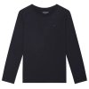 Tommy Hilfiger Boys Basic Cn Knit L/S KB0KB04141 420 Sky Captain