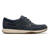 Clarks Sailview Lace 26176972 Navy Nubuck