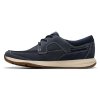 Clarks Sailview Lace 26176972 Navy Nubuck