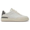 Clarks Ανδρικό Δερμάτινο Sneaker CourtLite Run 26176726 White Nubuck