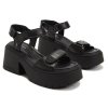Windsor Smith Confetti Black Leather
