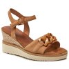 Tamaris Δερμάτινη Πλατφόρμα 1-28013-42 310 Camel