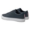Tommy Hilfiger Ανδρικό Δερμάτινο Sneaker Hi Vulc Street Low FM0FM05111 DW5 Μπλε