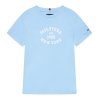 Tommy Hilfiger Monotype Flock Regular Tee KB0KB08658 C1Z Vessel Blue