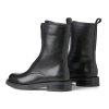 Tamaris NEWD. Δερμάτινο Μποτάκι 1-25392-43 003 Black Leather