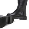 Tamaris NEWD. Δερμάτινο Μποτάκι 1-25392-43 003 Black Leather