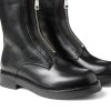 Tamaris NEWD. Δερμάτινο Μποτάκι 1-25392-43 003 Black Leather