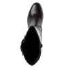 Tamaris Δερμάτινη Μπότα 1-25547-43 001 Black