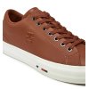 Tommy Hilfiger Th Hi Vulc Street Patch Leather Sneaker FM0FM05203 GVI Winter Cognac